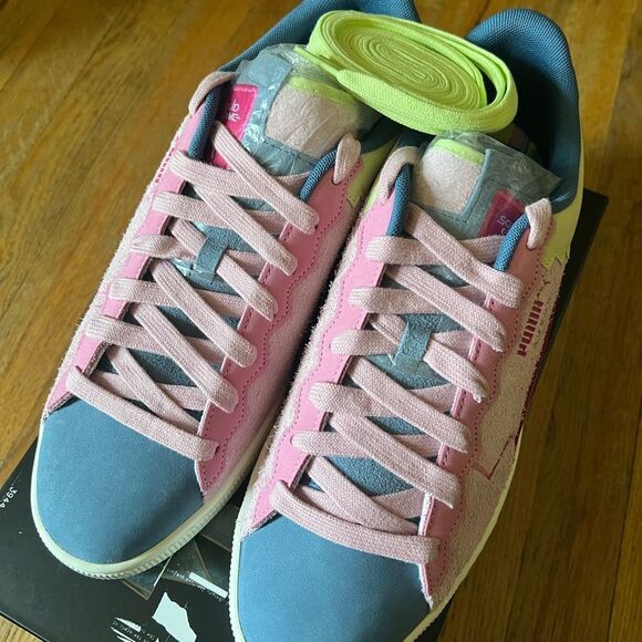 Puma X Squid Game Suede Lace Up Sneakers - Picture 3 of 15